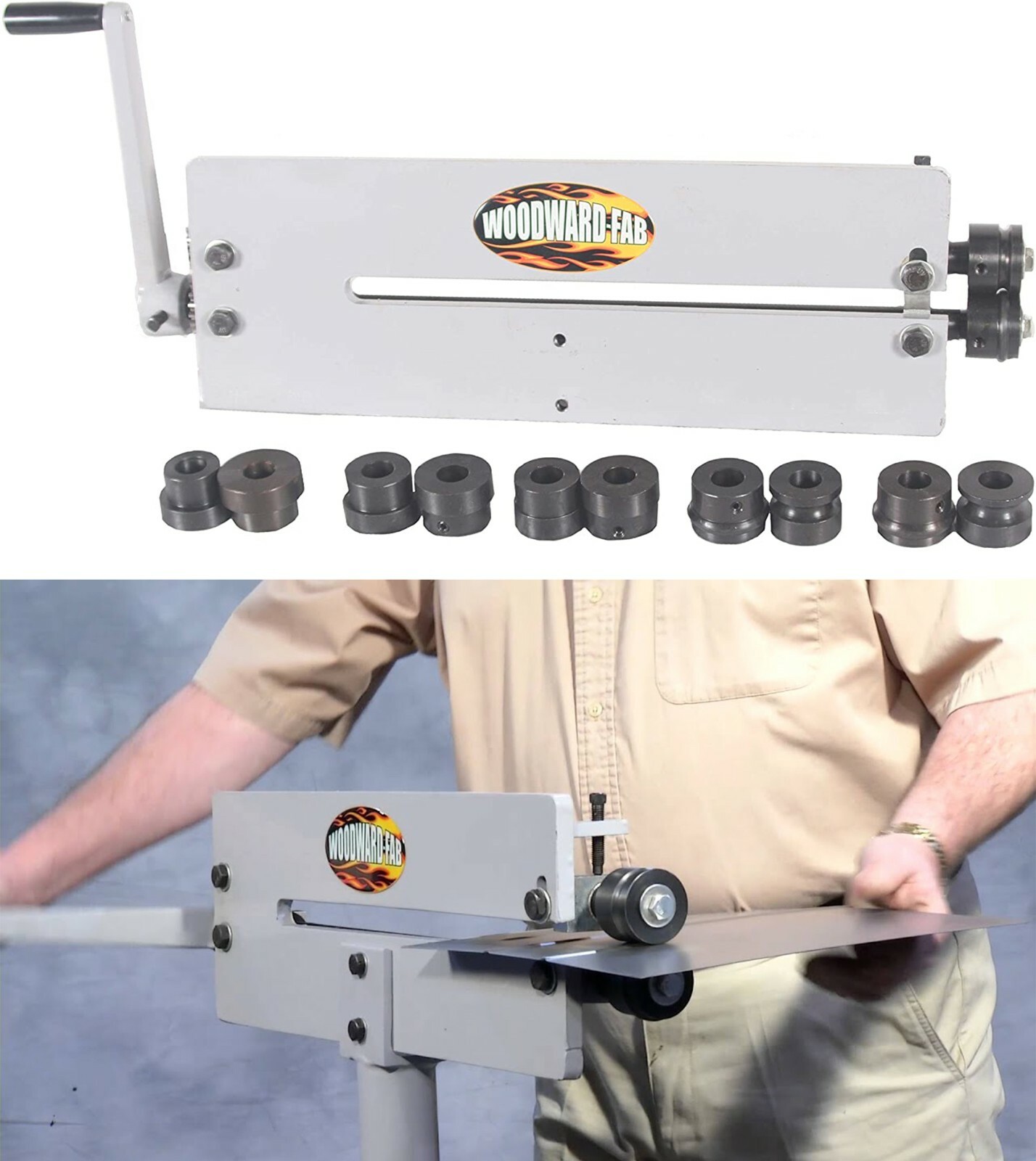 Woodward Fab WFBR6 18″ BEAD ROLLER KIT New Free Shipping