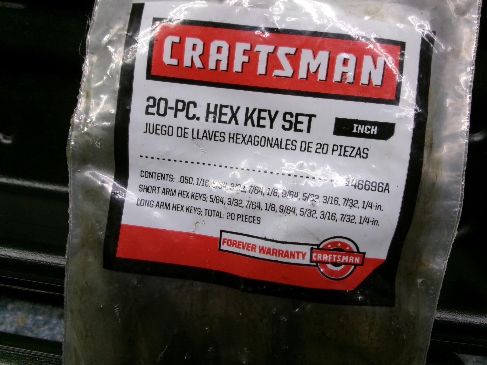 Craftsman USA 117 Piece Mechanic Tool Set with Case No 34117