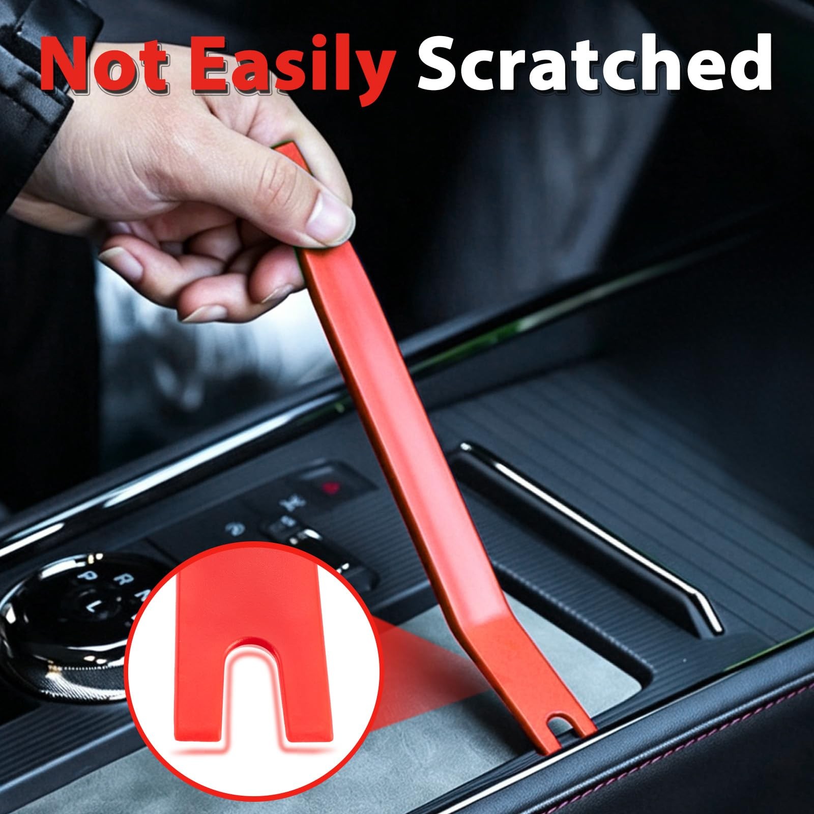 8Pcs Auto Trim Disassembly Tool Set,Nylon Plastic Fasteners Remover Tools for…