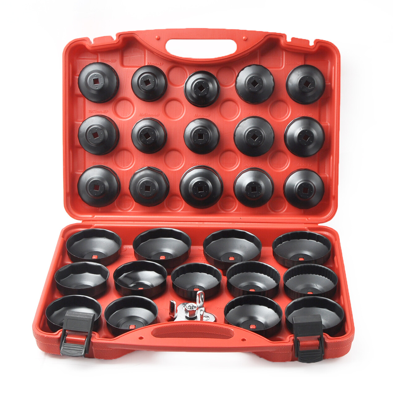 Oil Filter Cap Wrench Cup Sockets Set For Mercedes BMW VW Audi Volvo Ford 30 Pcs