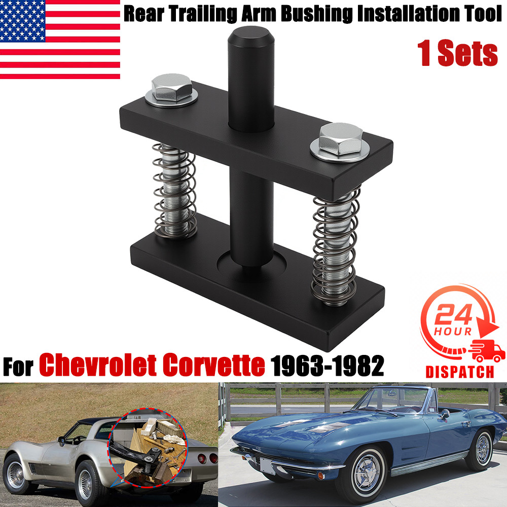 Rear Trailing Arm Bushing Installation Tool For Corvette C2 C3 1963-1982 Black