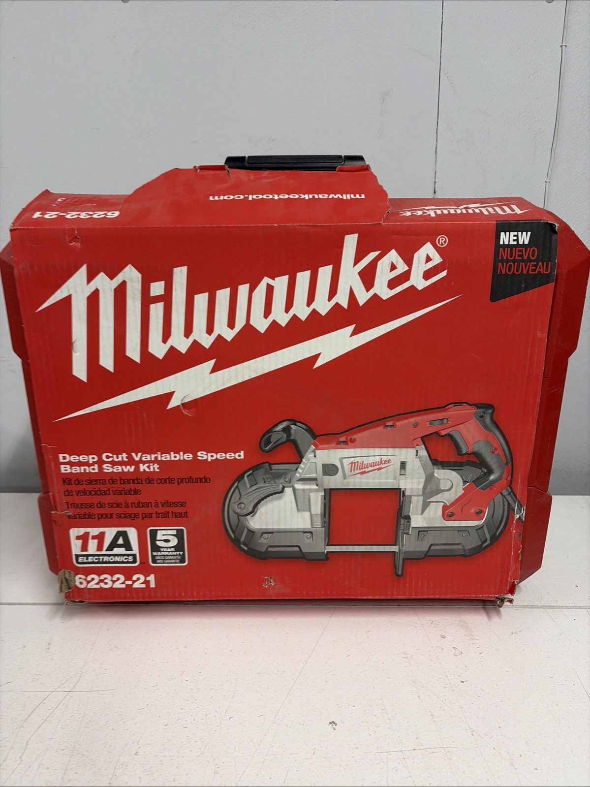 Milwaukee 6232-21 DEEP CUT VARIABLE SPEED BSAW CASE KIT