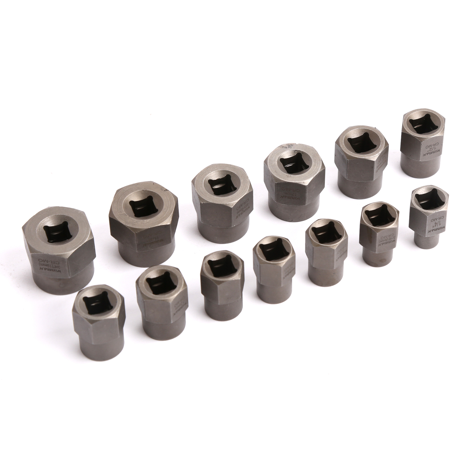 Bolt and Nut Extractor Set Remover Damaged Rusted Socket Impact Wrench Tools