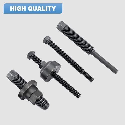 Power Steering Pump Pulley Puller Remover Installer Removal Tool Kit for GM Ford