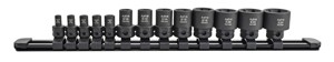 Astro Pneumatic 78313 13pc 1/4″&3/8″ Drive External Torx Nano Impalt Socket Set