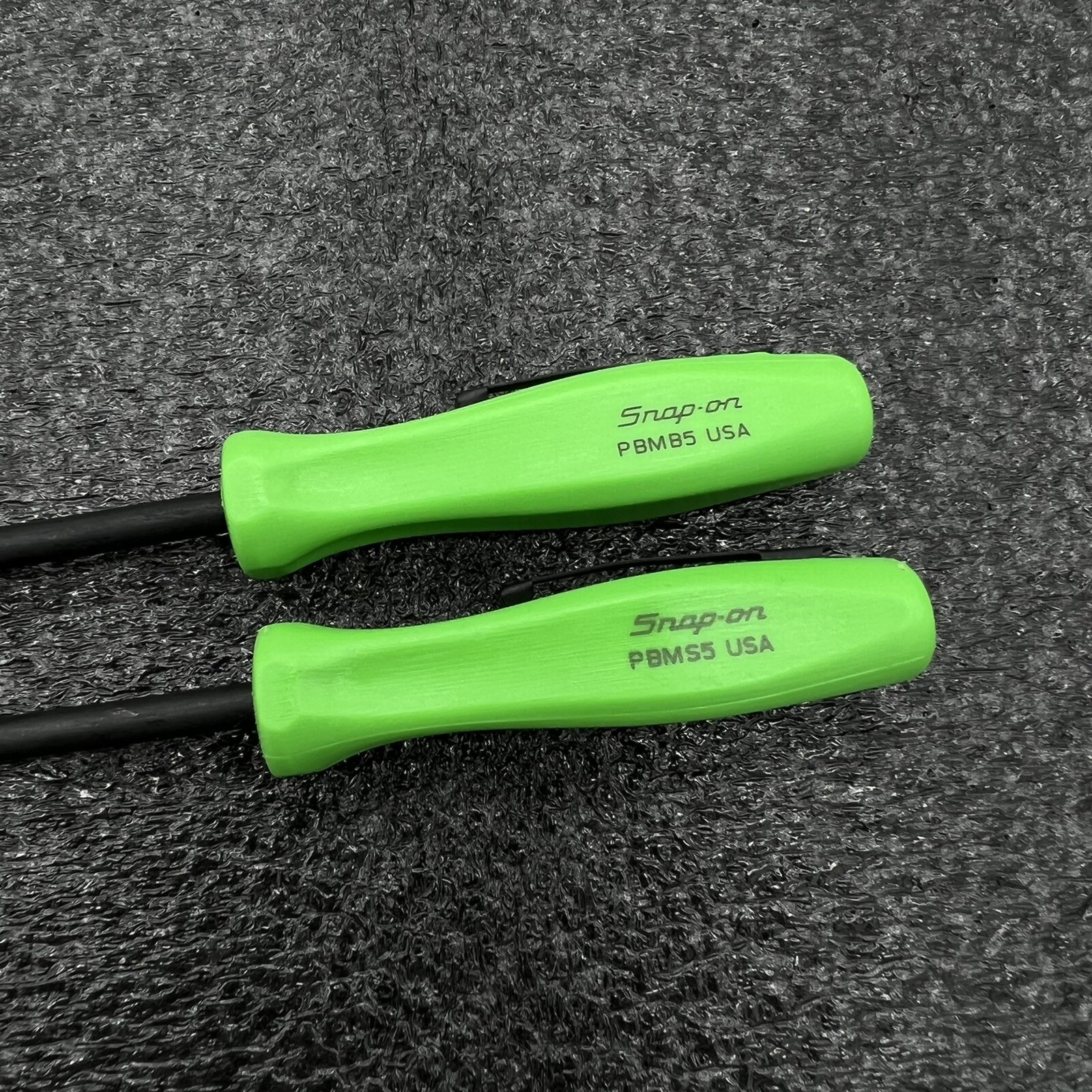 Snap-on USA NEW 5″ Length Mini Pocket Prybar SET PBMS5 PBMB5 Green