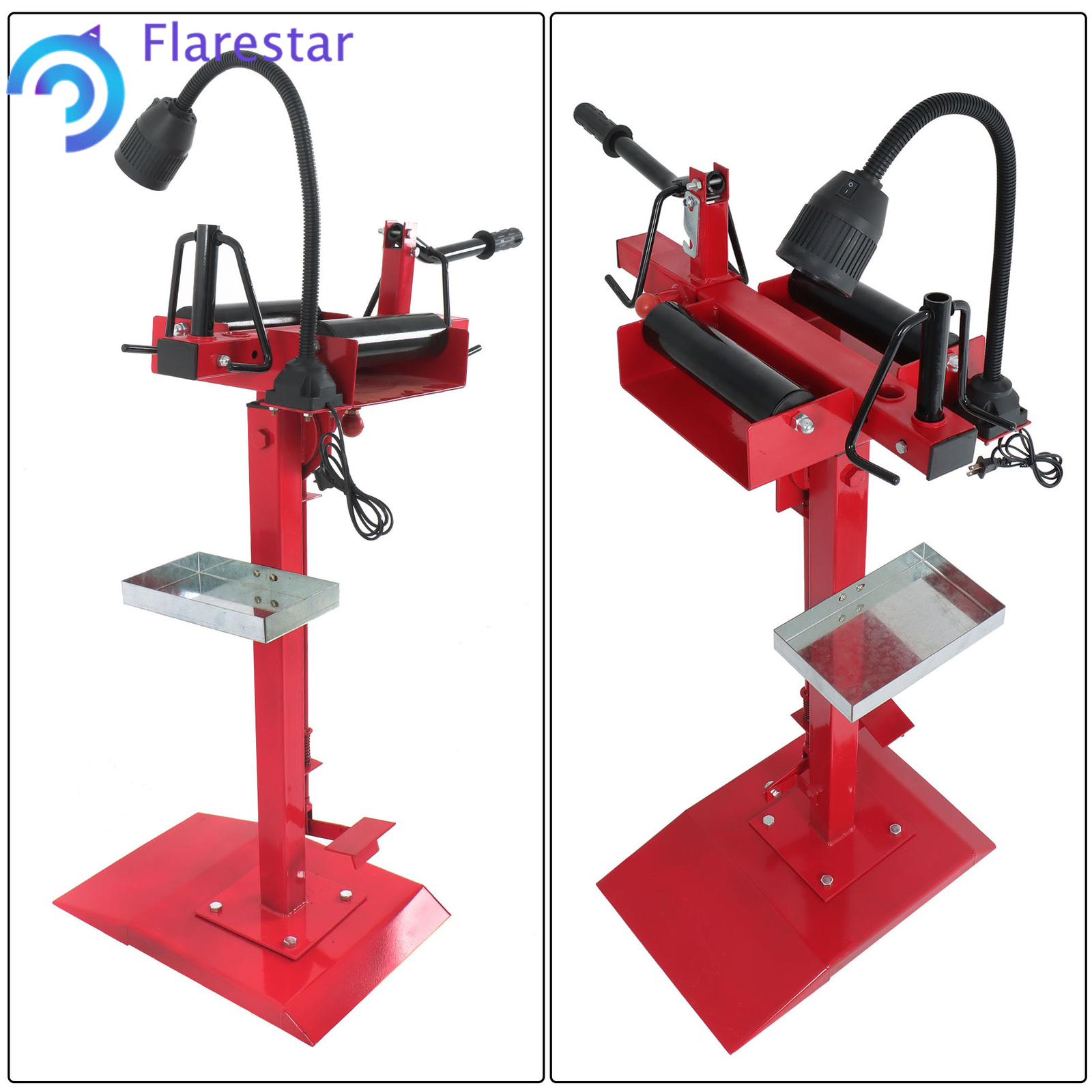For Truck Car Manual Tire Spreader Changer Portable Tire Changer with LED Light