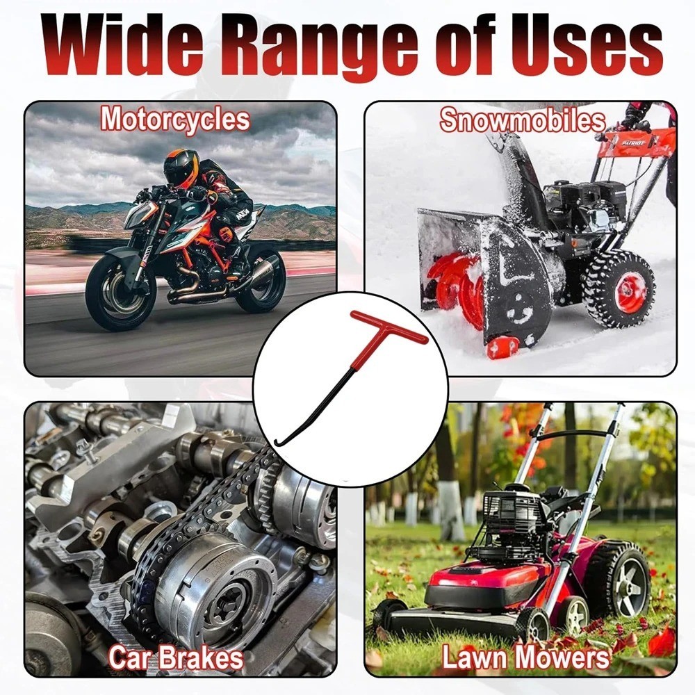 Exhaust Spring Hook Tool Puller T-Handle Style Motorcycle Dirt Bike ATV