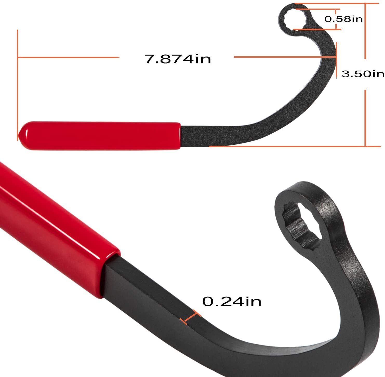 For Dodge/Cummins Engine Barring Tool Injection Pump Gear Puller Lock Nut Wrench