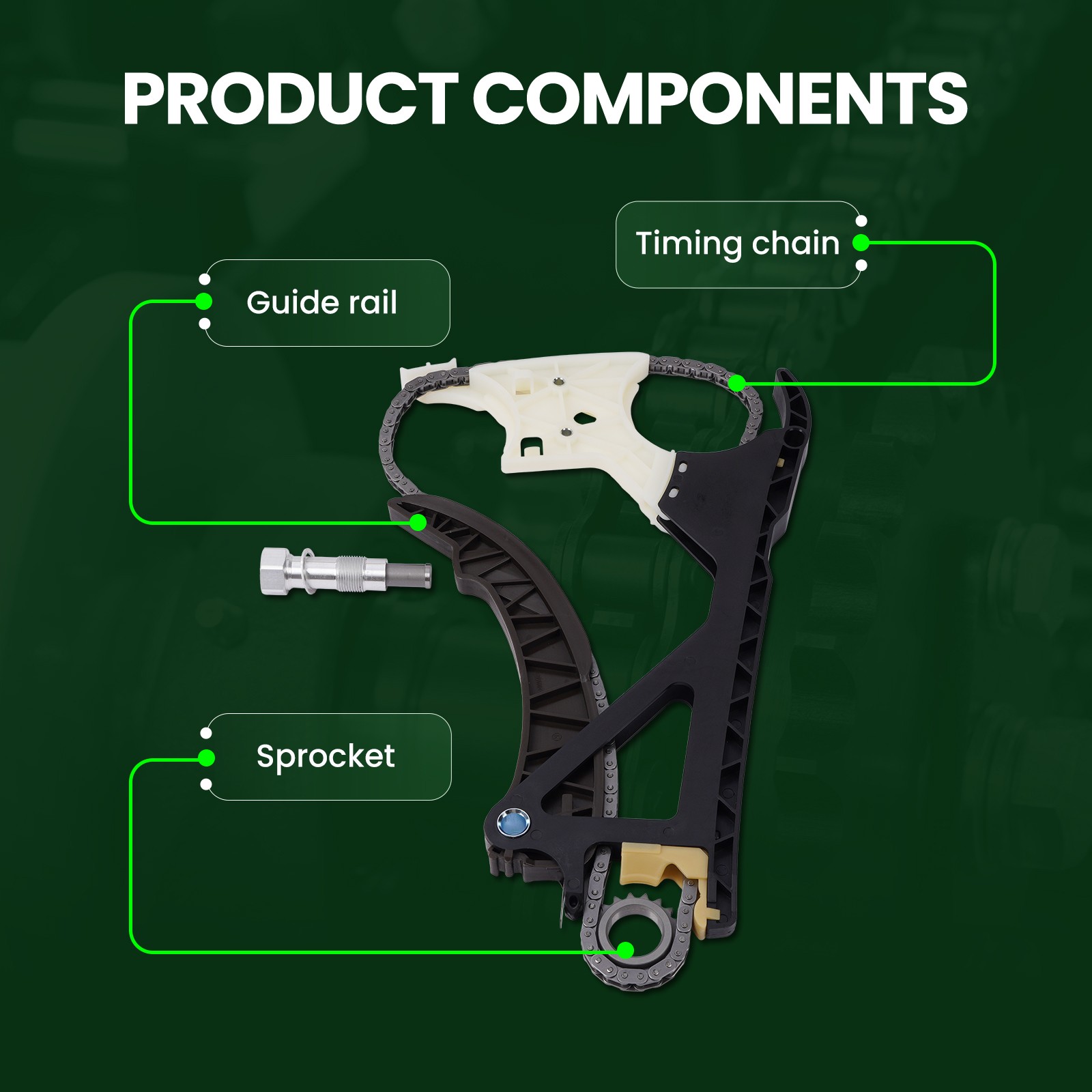 Timing Chain Kit & Timing Locking Tool for BMW 325i 328xi 330i 435i 525xi X3 X5