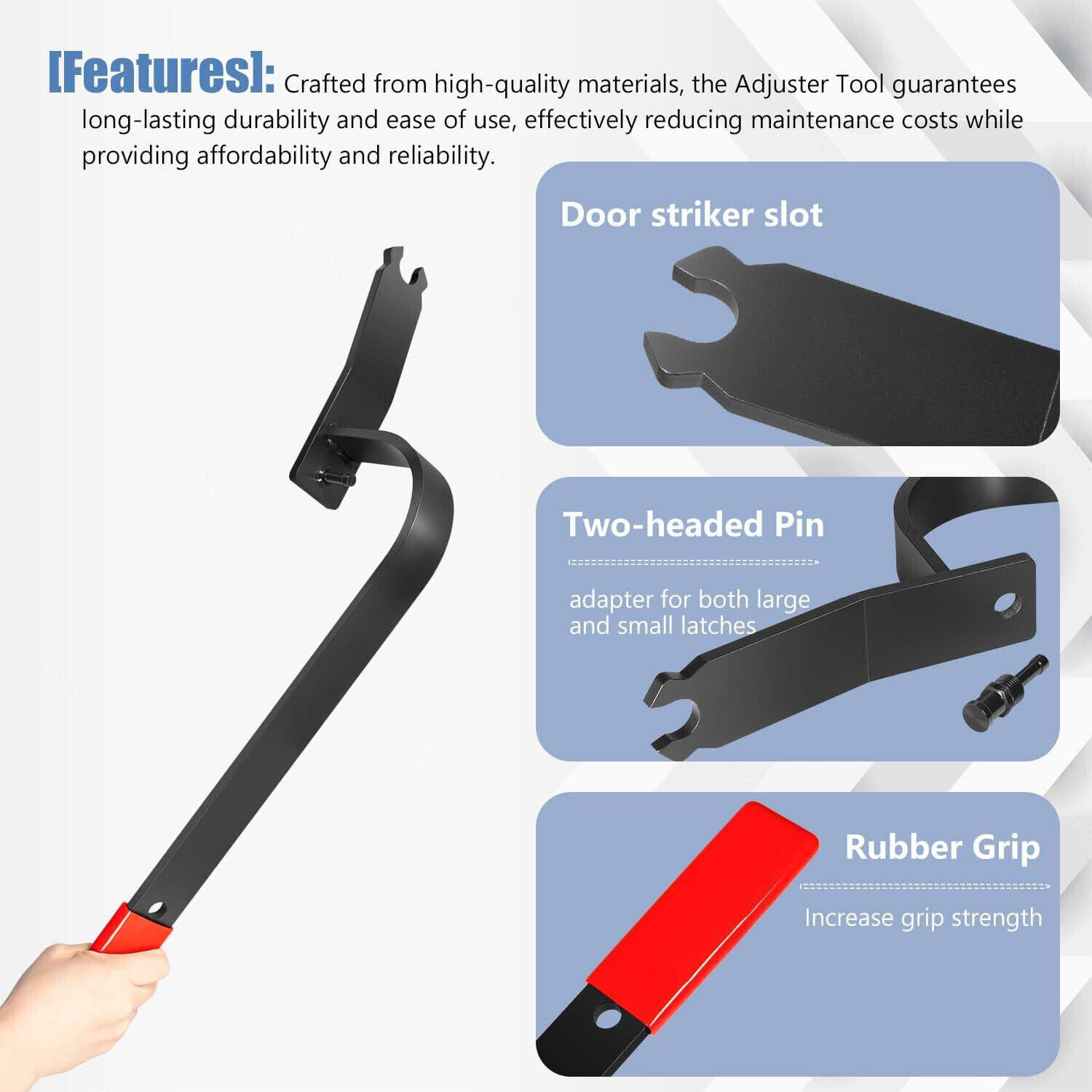 Replace 65800 Door Adjuster Door Alignment Tool Fit for Most Cars & Light Trucks