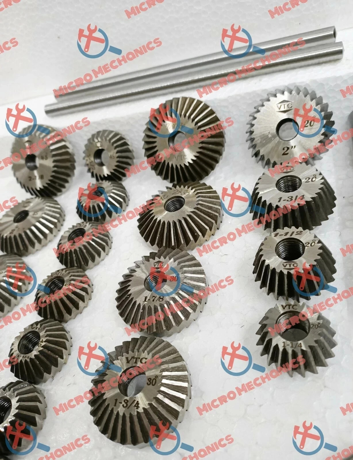 33 pcs HIGH CARBON STEEL VALVE SEAT CUTTER KIT 1.1/8″ TO 2.1/8 45 DEG + 70 DEG