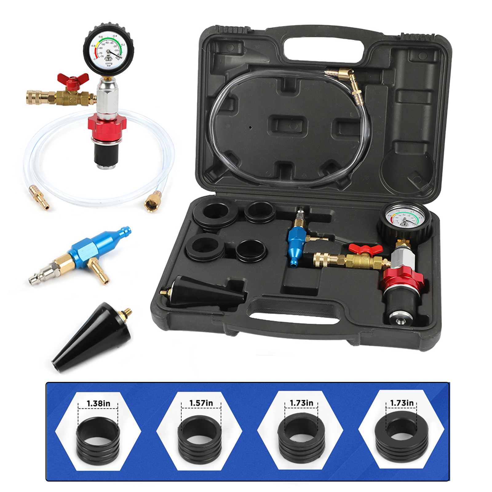 Auto Coolant Vacuum Kit Radiator Coolant Change Tool for Cars SUVs Trucks Vans