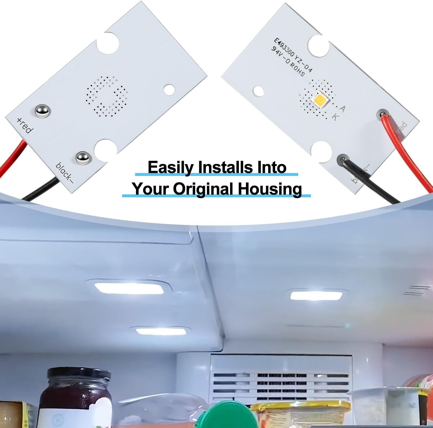 3PK W10843353 W11205083 W10695459 For Whirlpool Refrigerator LED Light Board