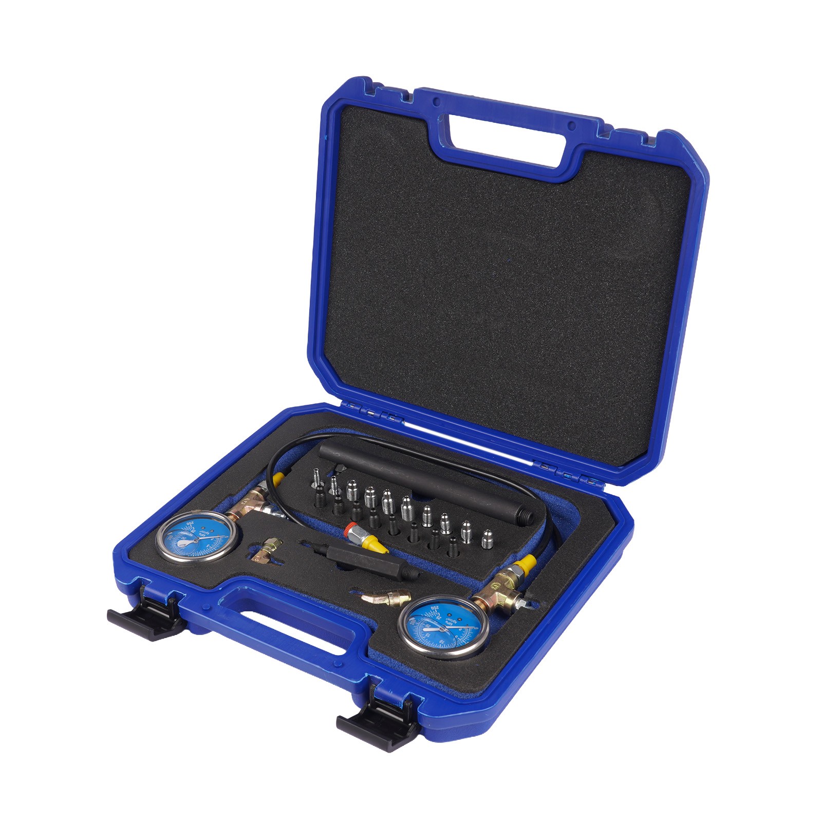 Universal Brake Oil Pressure Gauge, Oil Pressure Tester Kit, ABS, 0-3500PSI NEW