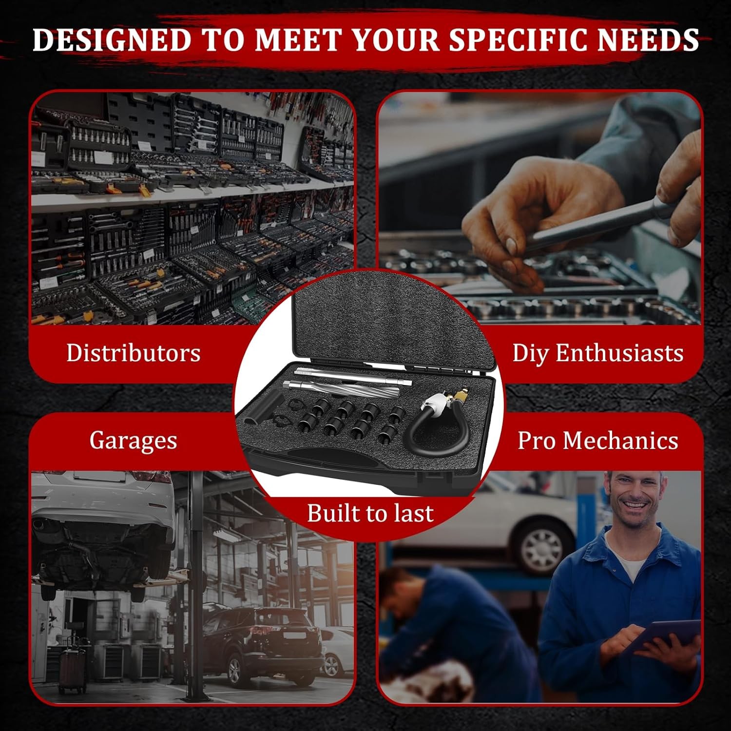 Tool Kit for Ford Triton – Spark Plug Thread Repair for 4.6L 5.4L 6.8L V10