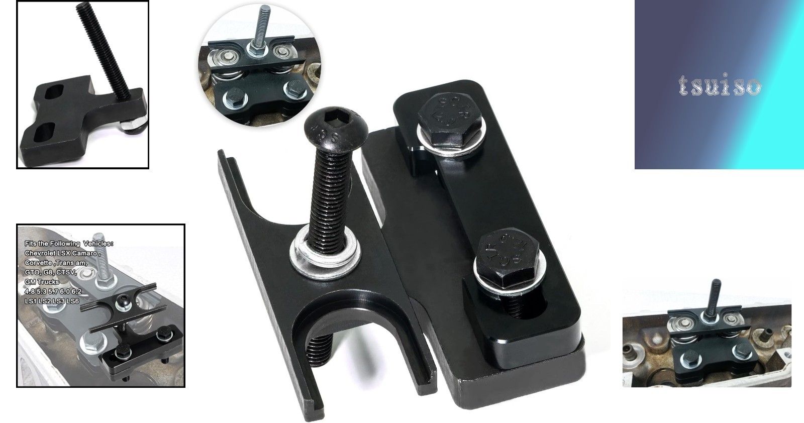 Professional Valve Spring Compressor for LS Engines – Compact Design, OE Quality