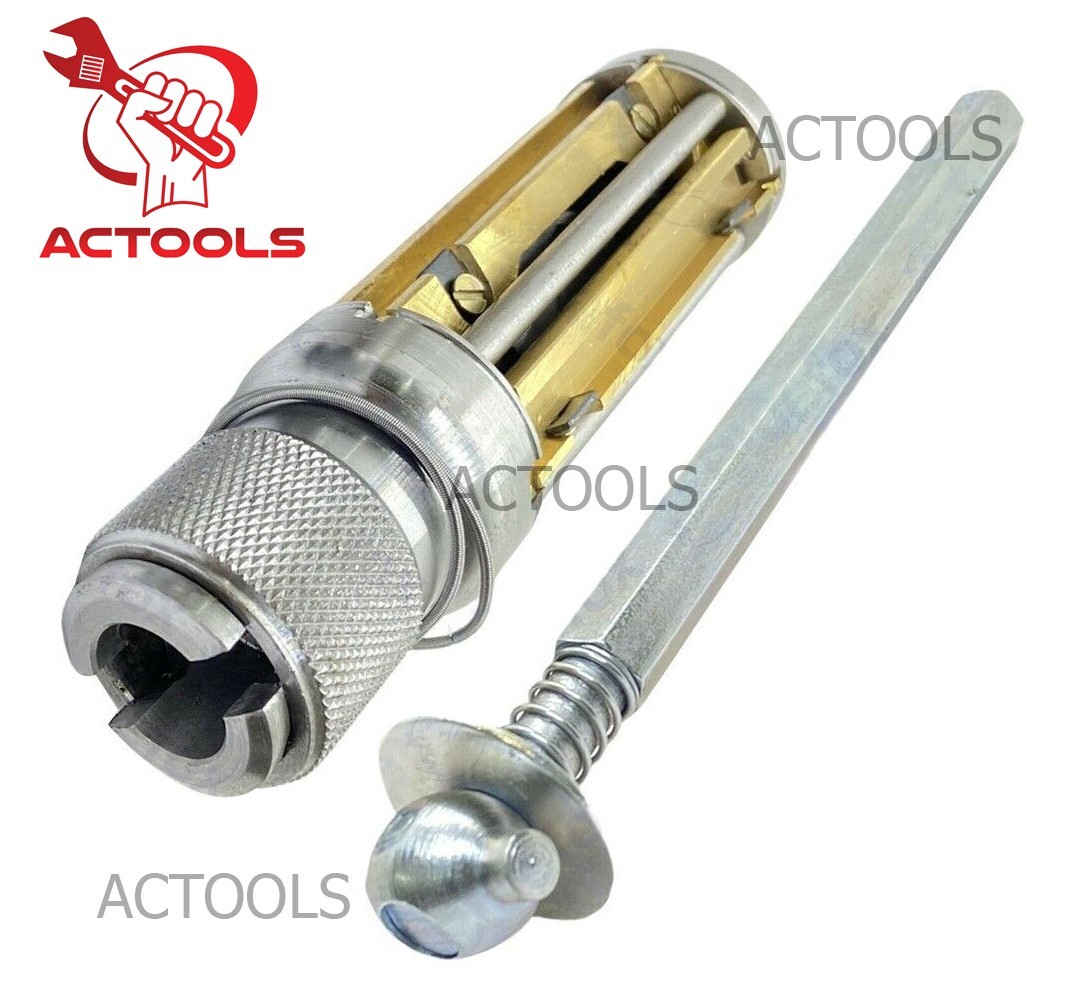 Cylinder Engine Hone Kit 3 1/2″ To 6 1/2″ Honing Machine + 4 Set Of Stones USA
