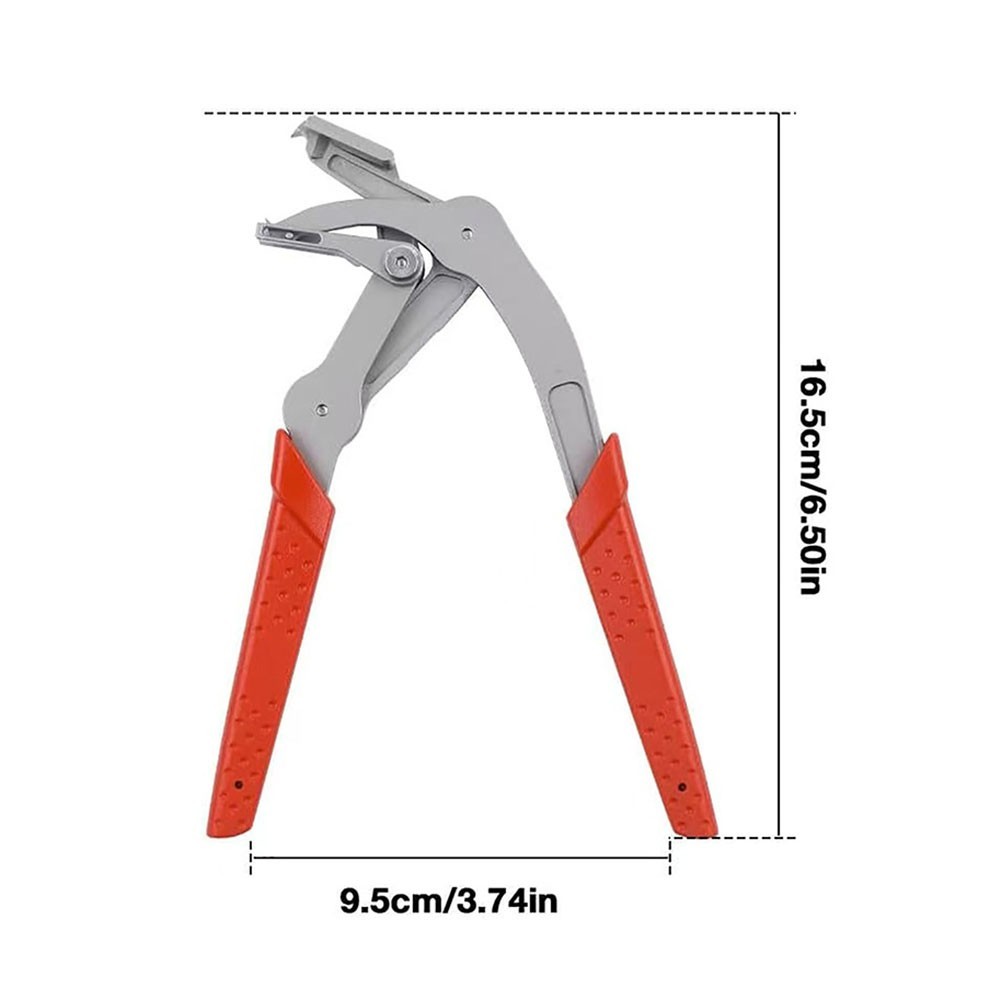 4PCS Car Plastic Clip Remover Tools Stainless Steel for Door Trunk Panels