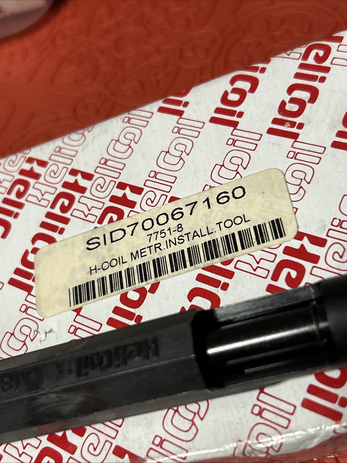 Helicoil 7751-8; (M8 x 1.25); Hand Installation Tool (G35)