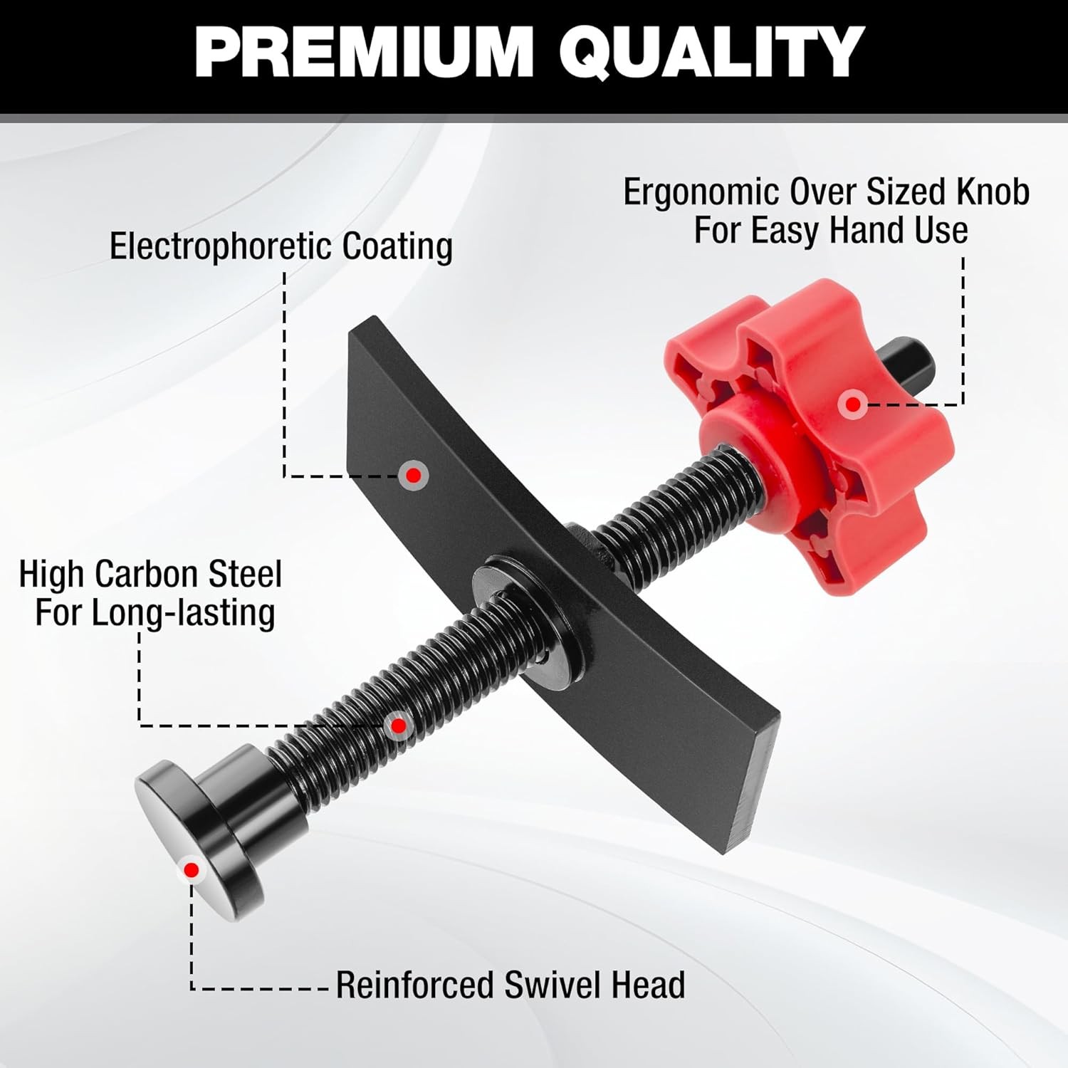 WORKPRO Heavy Duty Disc Brake Pad Spreader for Compressing Inner Pad 2PCS Hanger