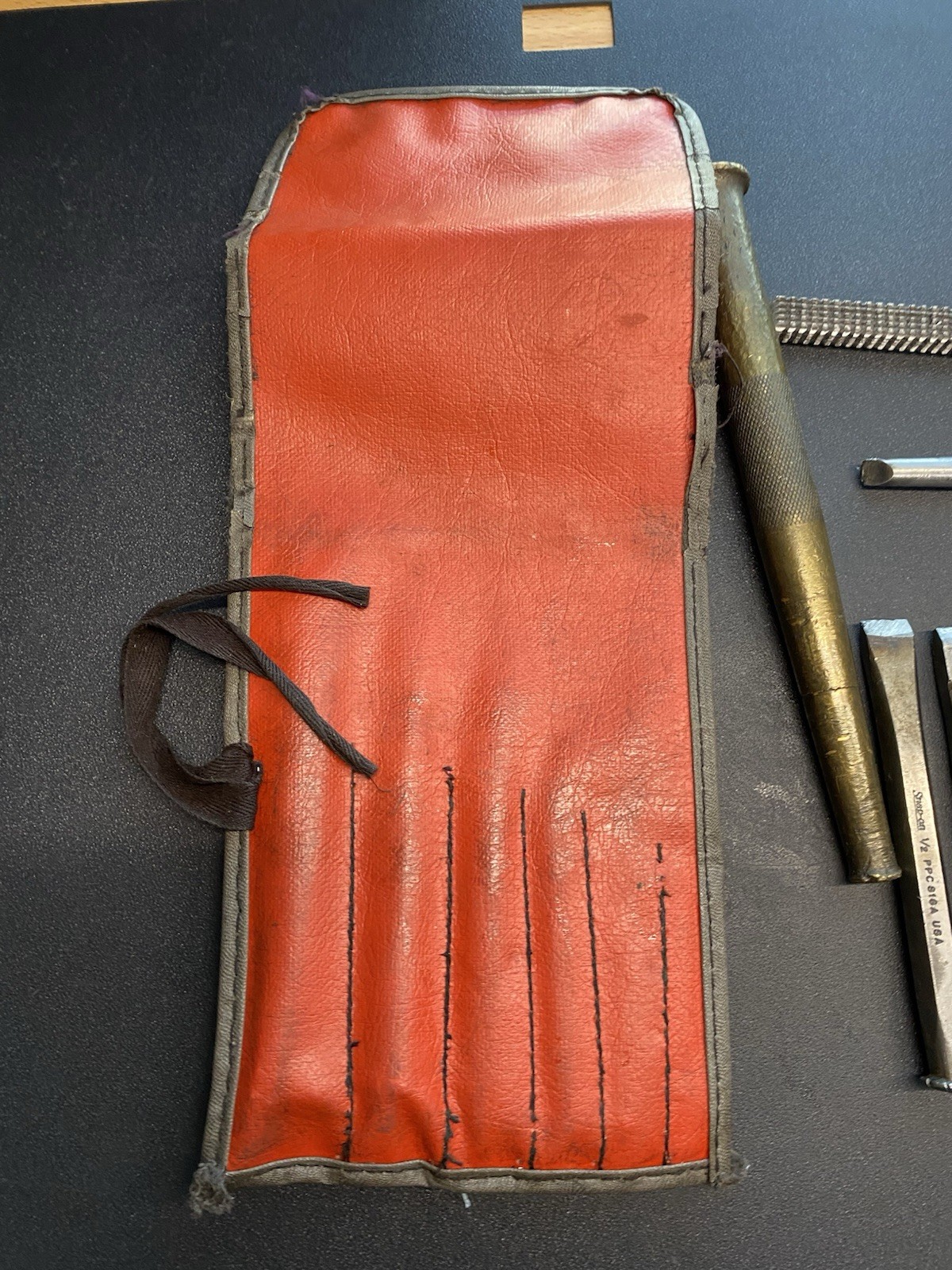 SNAP ON 24PC CHISEL, PUNCH Set Lot C-64b Pouch READ