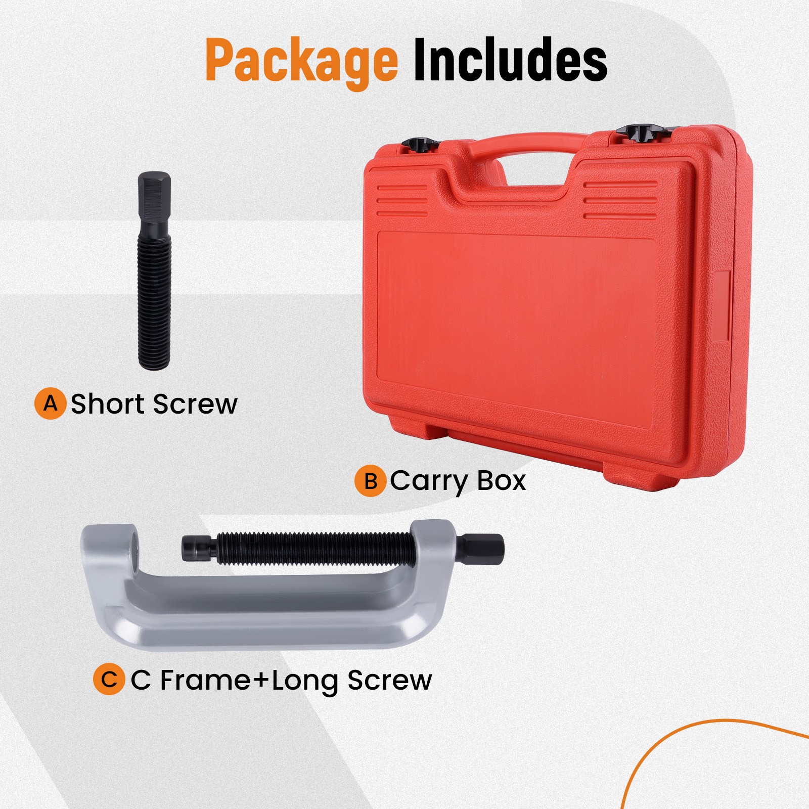 Heavy Duty Ball Joint Press & CV U Joint Removal Tool Kit for Toyota Chevrolet