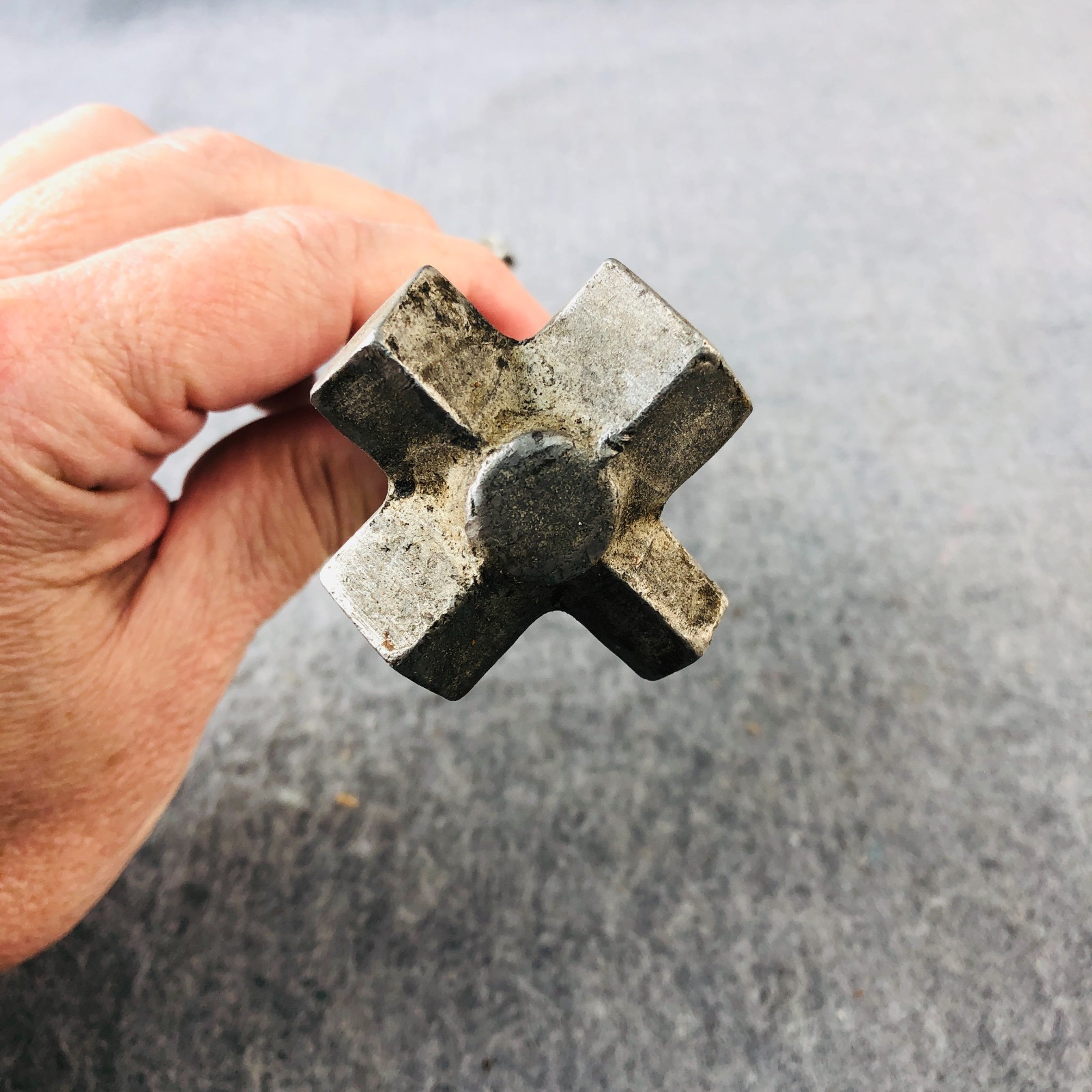 Vintage Blackhawk Automobile Drain Plug Wrench Square Multi Tool Wrench 152-6