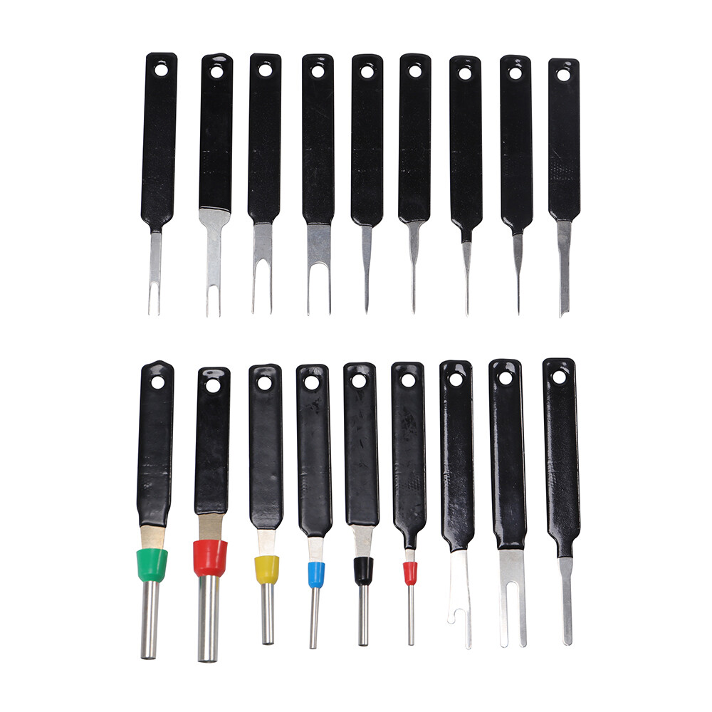 18Pcs Heavy Duty Thick Car Terminal Removal Kit Wire Connector Pin Release Tools