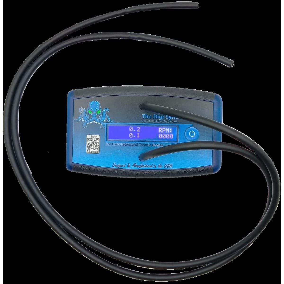 The Digi Sync 2-Channel DS3+ Pro Digital Throttle Body And Carb Sync Tool