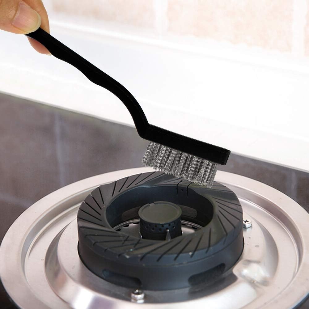 15 Pcs Mini Stainless Steel Wire Brush Set for Cleaning stainless steel