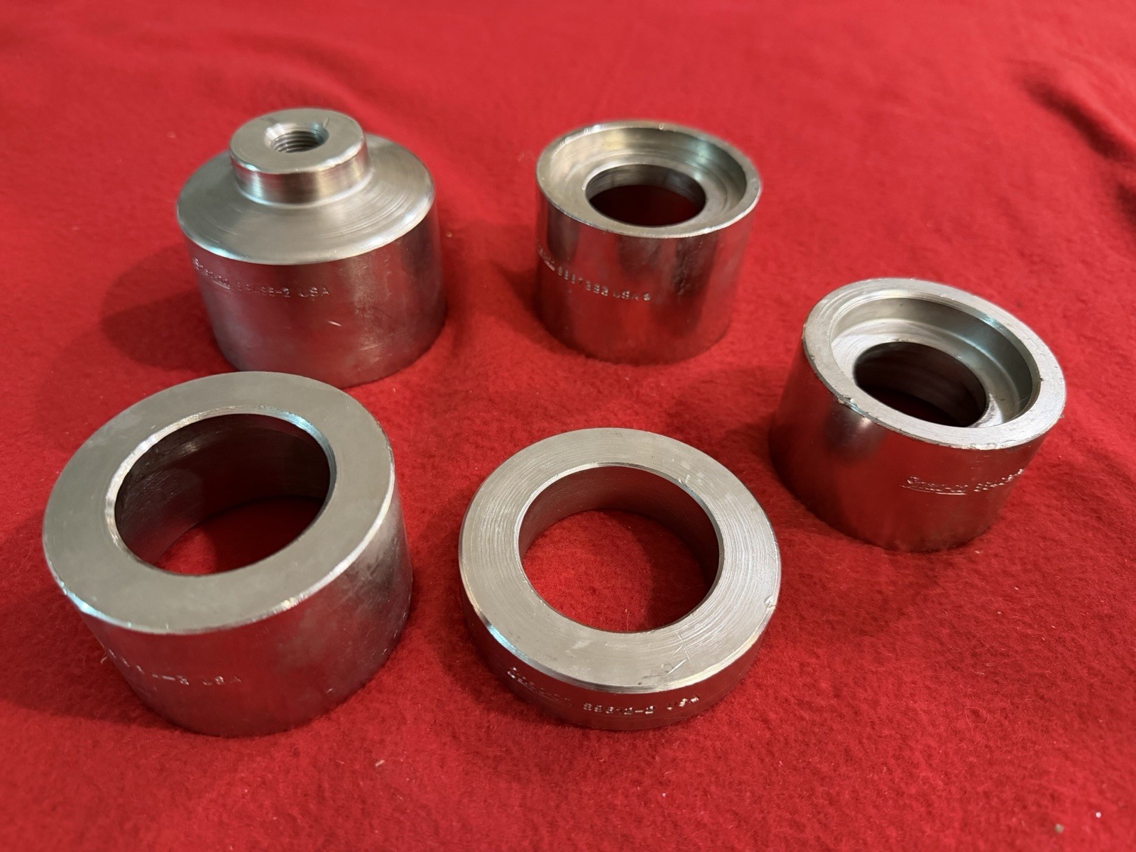 Snap-On Bushing Oil Seal Drivers S6402-2A,S867383,S8688A-3,S9485-2,S9612-2