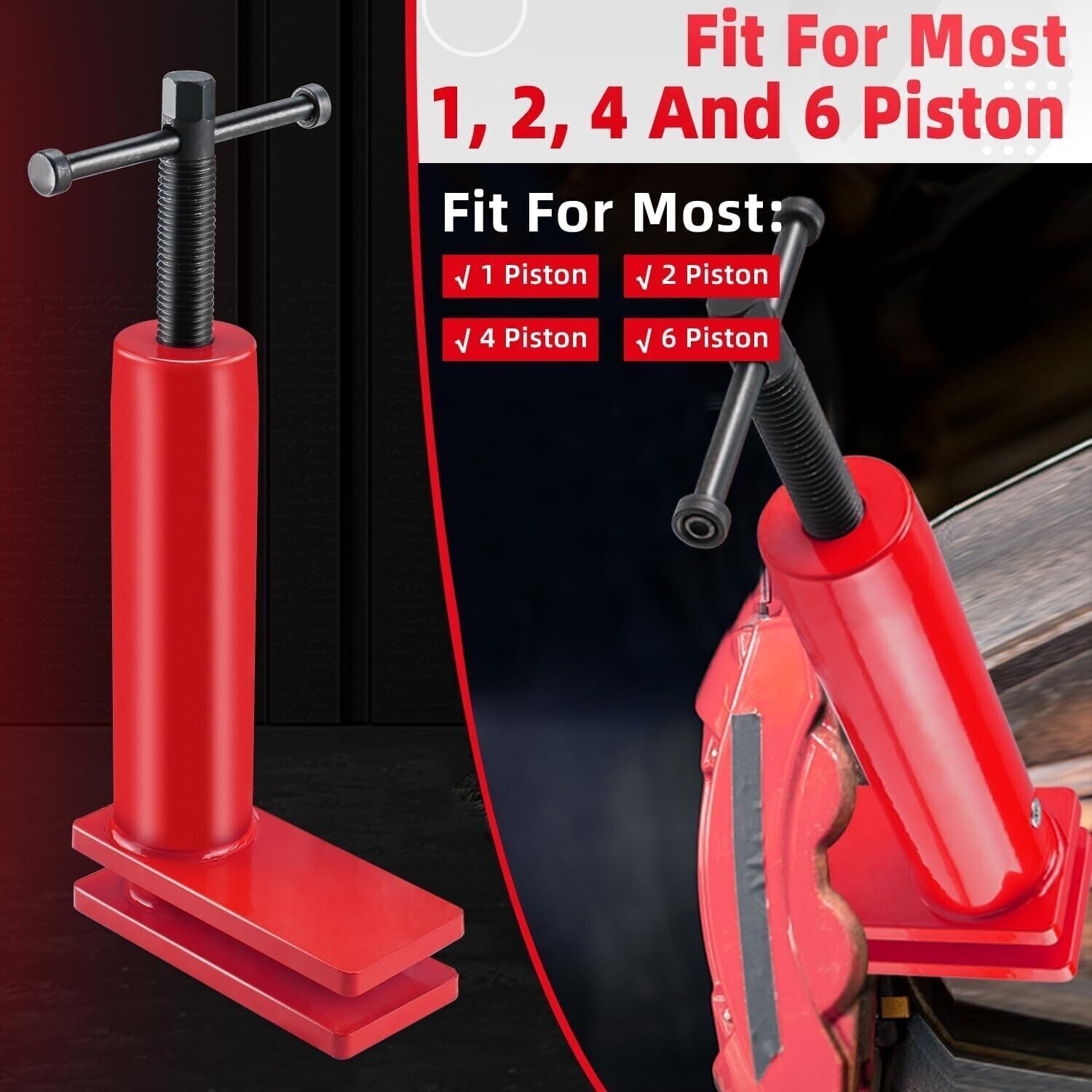 Multi Piston Brake Caliper Compression Tool Heavy Duty Brake Pad Spreader