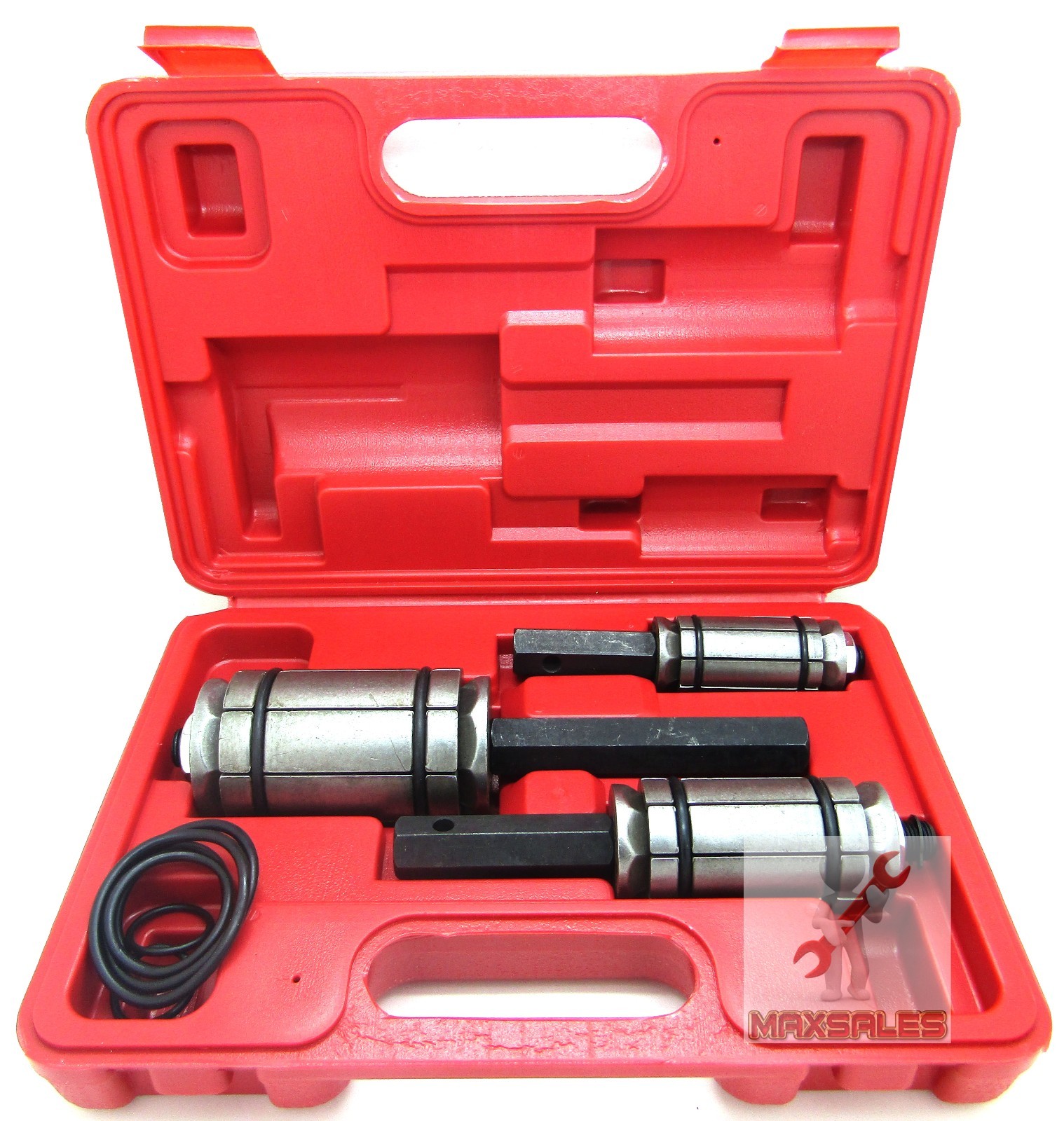 3Pc Tail Pipe Expander Set Small/Medium/Large Muffler Tail Exhaust Pipe Expand