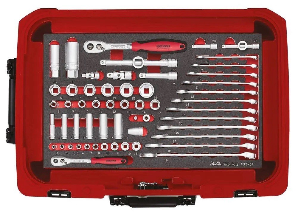 Teng Tool Kit SCE1 118 Piece BRAND NEW! Free Shipping! Includes Rolling Storage
