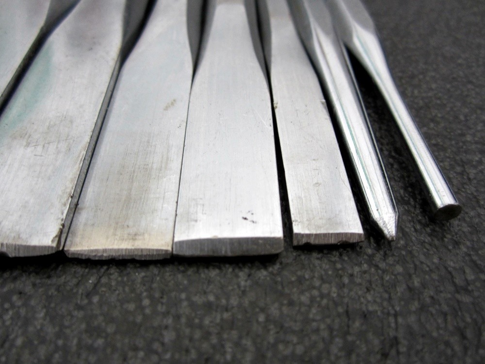Vintage New Britain 7pc Punch & Chisel Set Made in USA