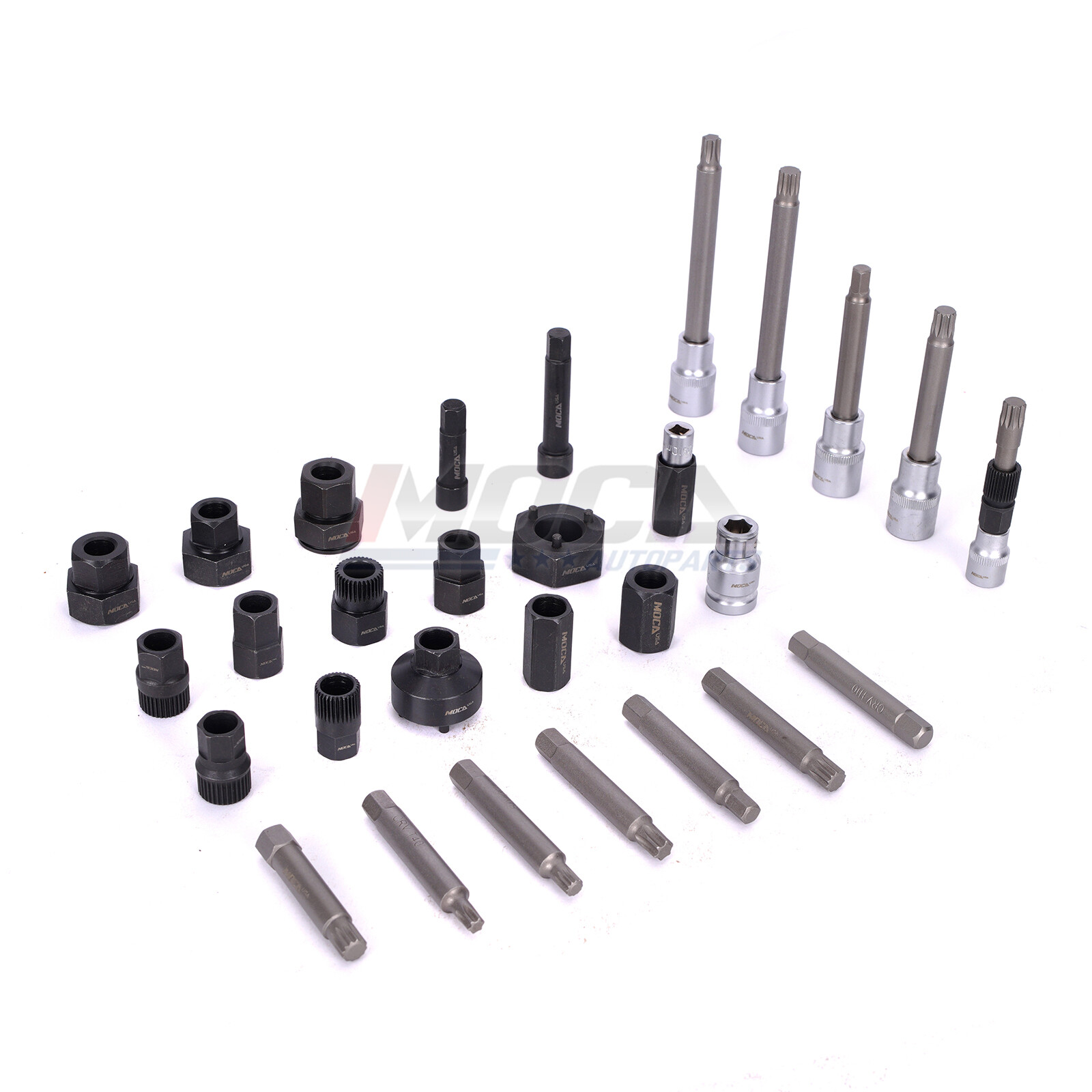 MOCA 30pcs Alternator Pulley Puller Alternator Freewheel Tool Set Socket Set New