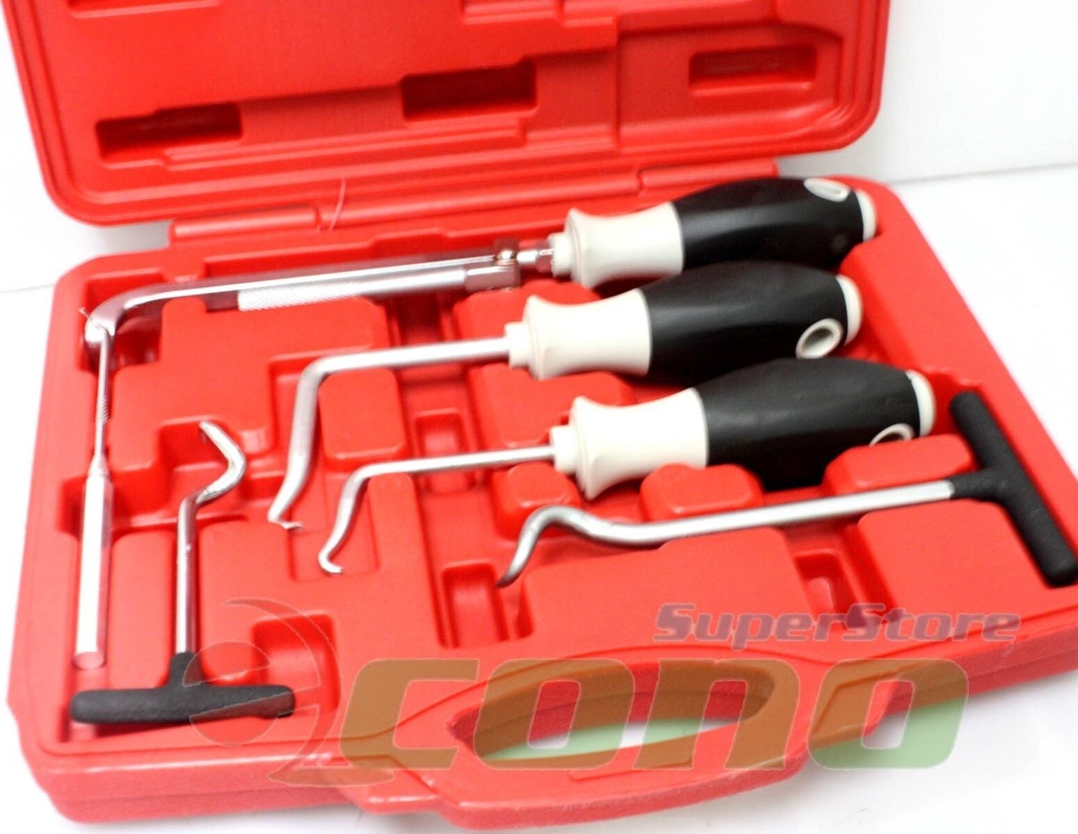 6pc Master Seal Remover & Soft Hose Pick Remover Set 4 Auto Car Body Repair Tool