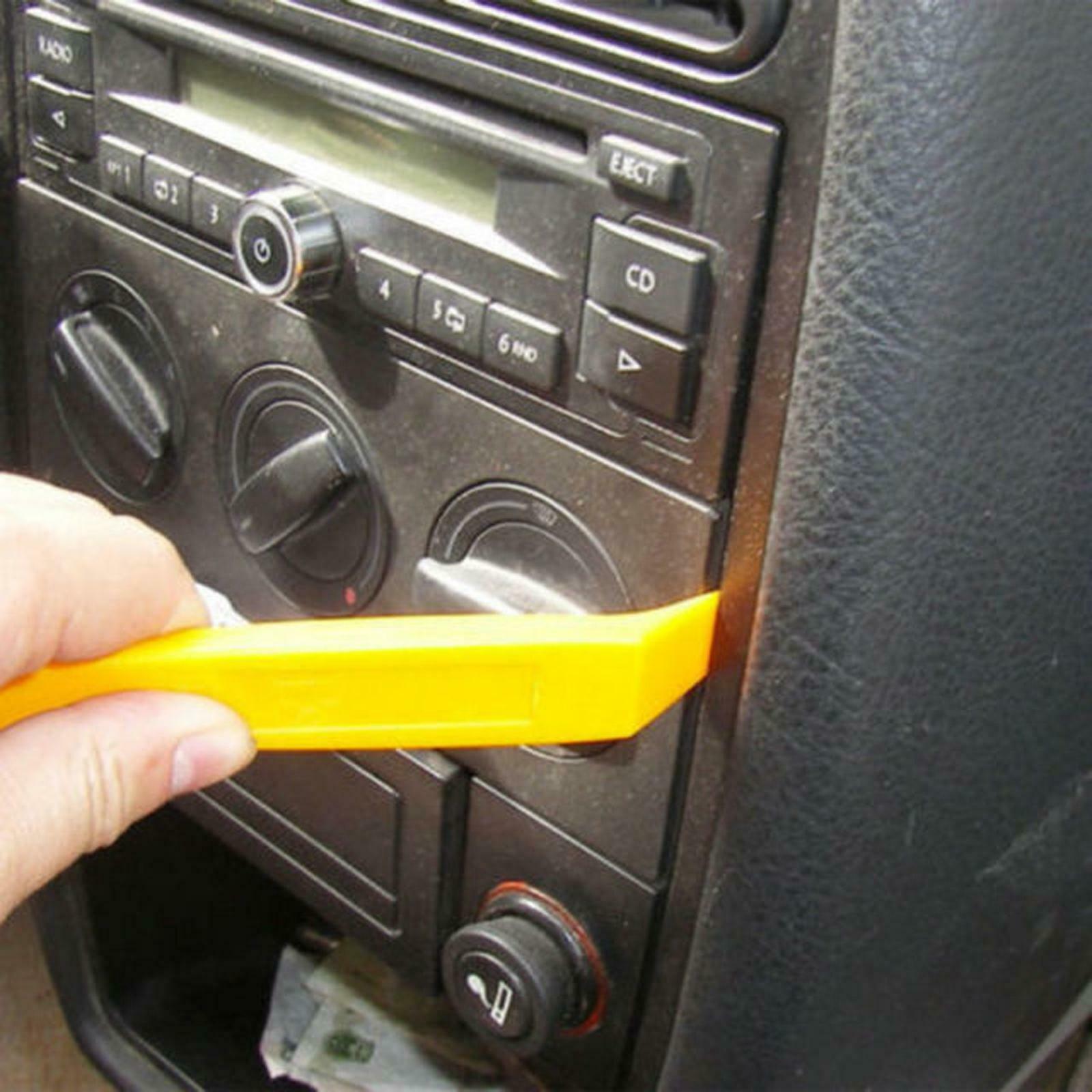 4 Auto Trim Removal Tool Kit Car Panel Door Window Fastener Remover Pry Tool Set