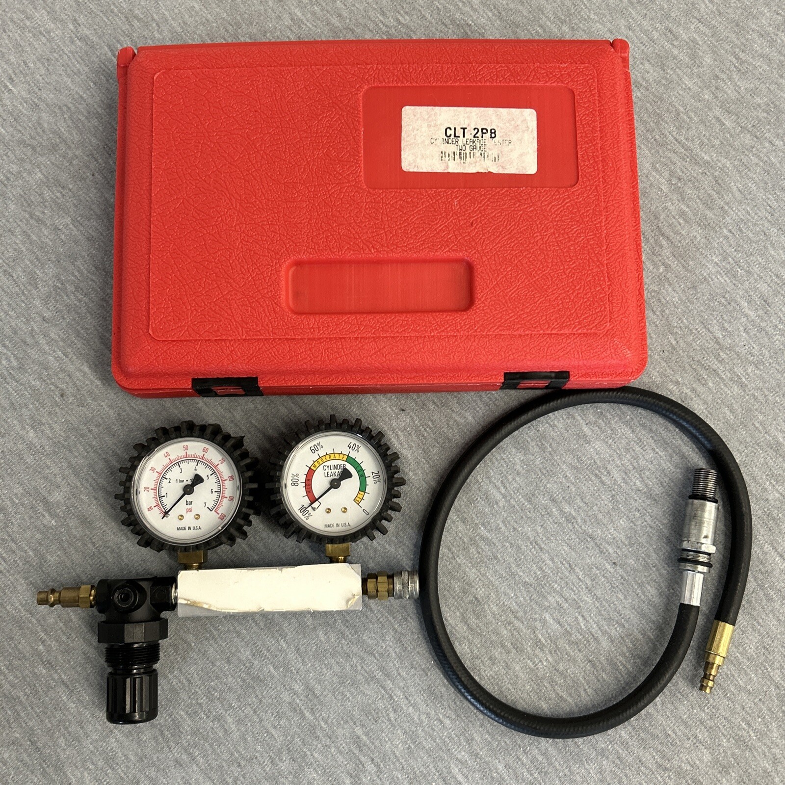 Star Products CLT-2PB Cylinder Leakage Tester W/ Case