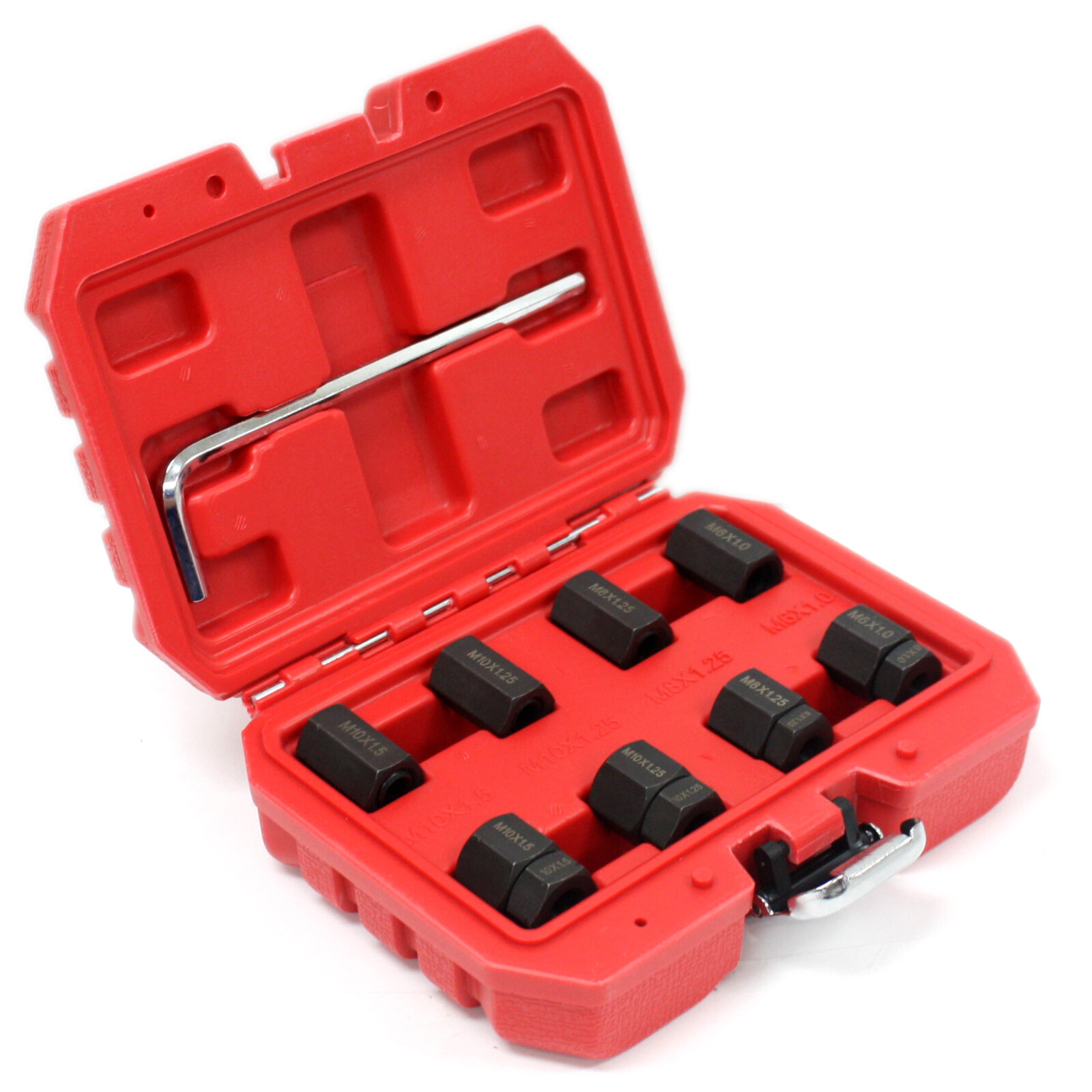 9 pc Stud Remover & Installer Thread Set M6 M8 M10 Metric No Thread Damage