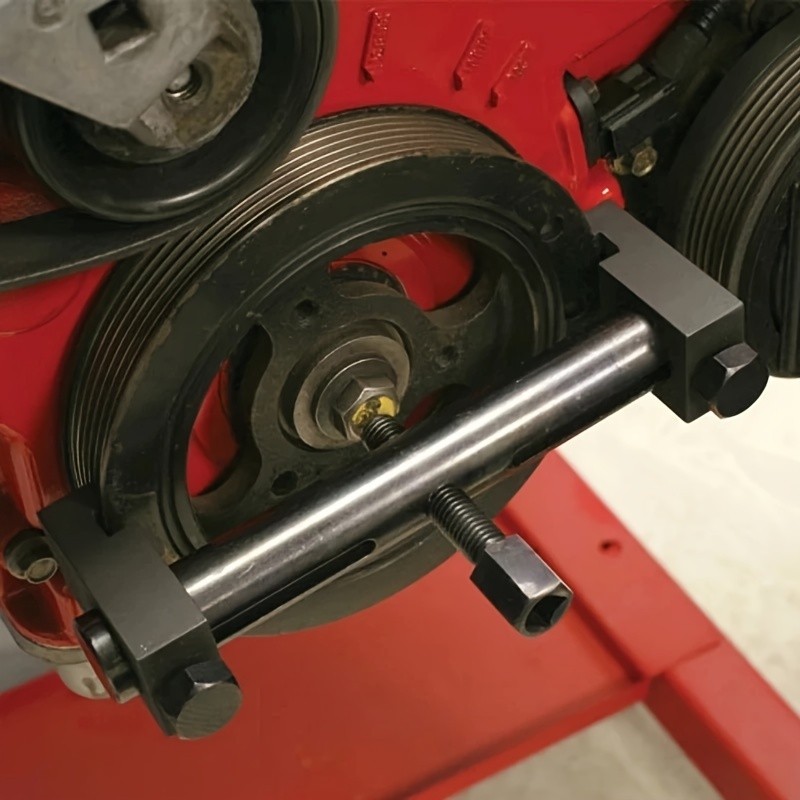 Adjustable Crankshaft Pulley Removal Tool, Harmonic Balancer Pulley Puller Tool