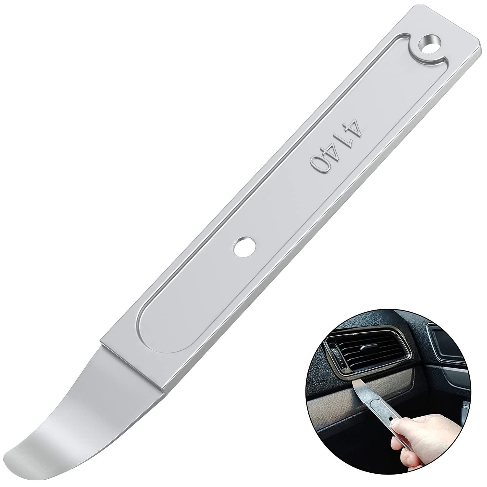 4140 Pry Tool, Pry Bar Trim Removal Tool Pry Tool, Pocket Mini Pry Bar, Door Pan