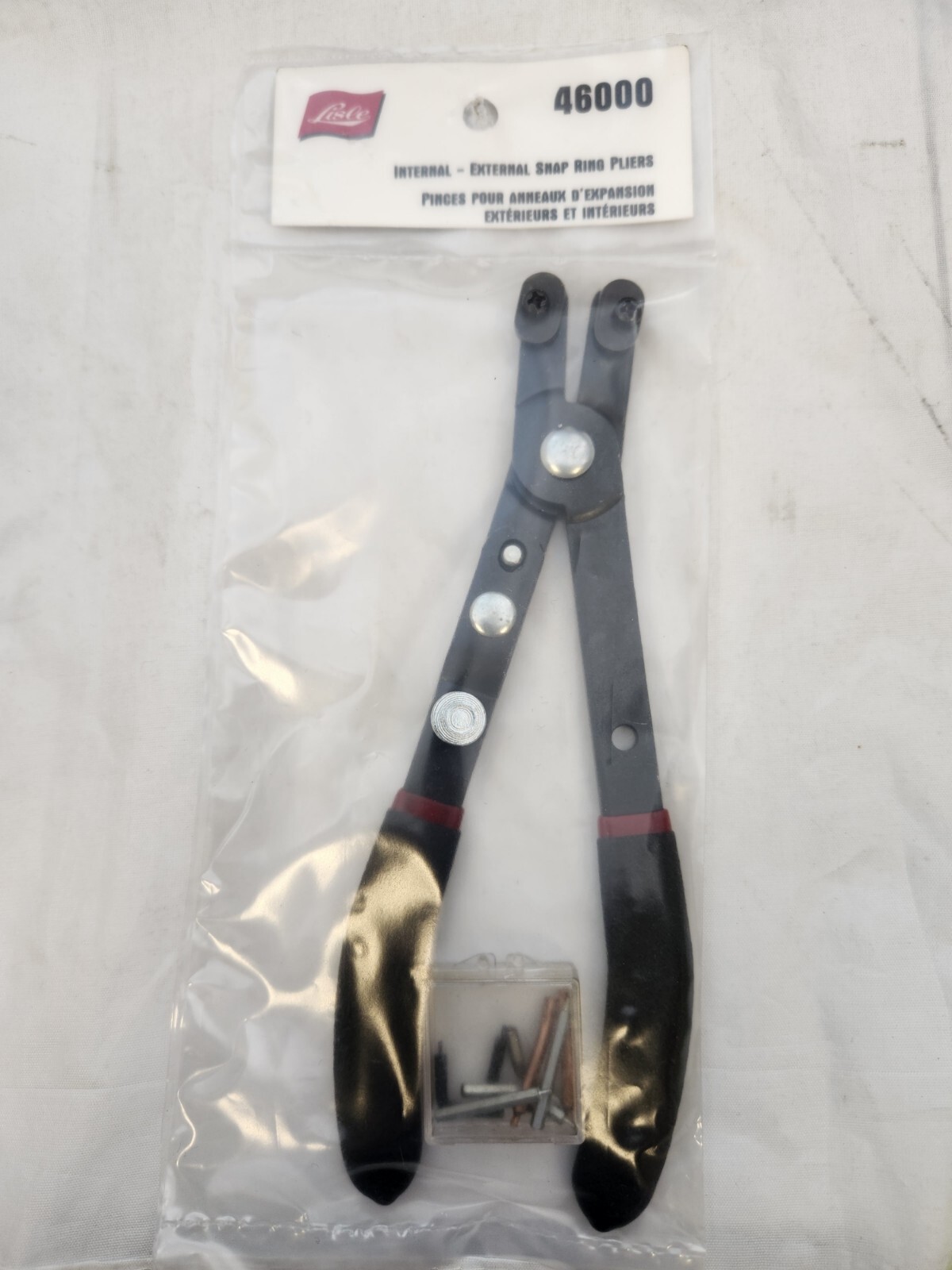 Lisle Tools 46000 Internal & External Snap Ring Pliers FREE SHIPPING !