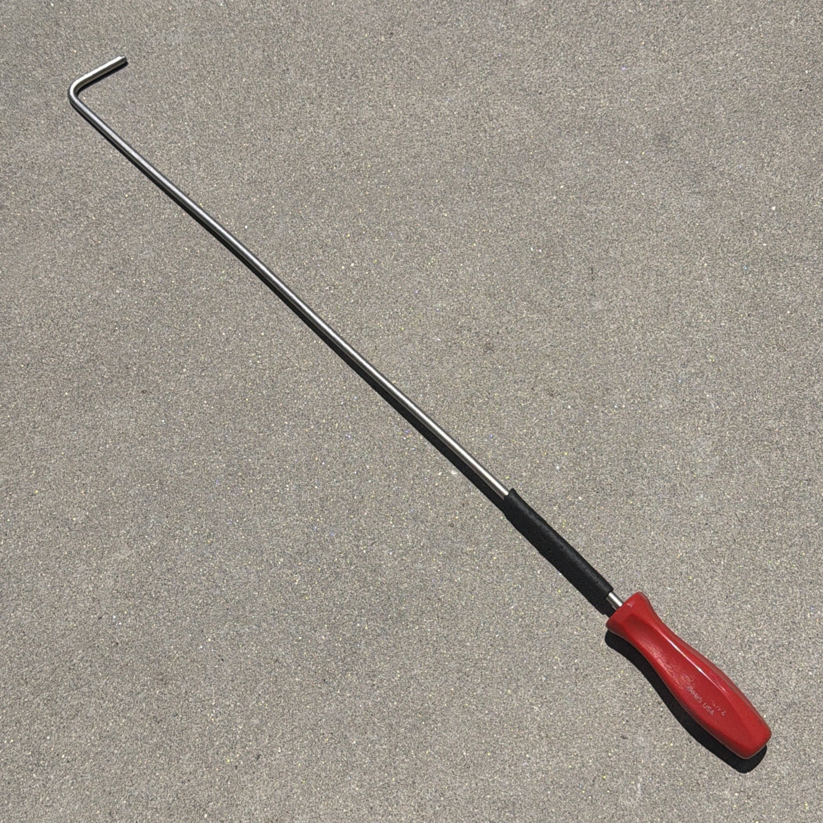 Snap On 25″ Long Serpentine Belt Installation Tool ? Red Handle KRH25 USA READ!