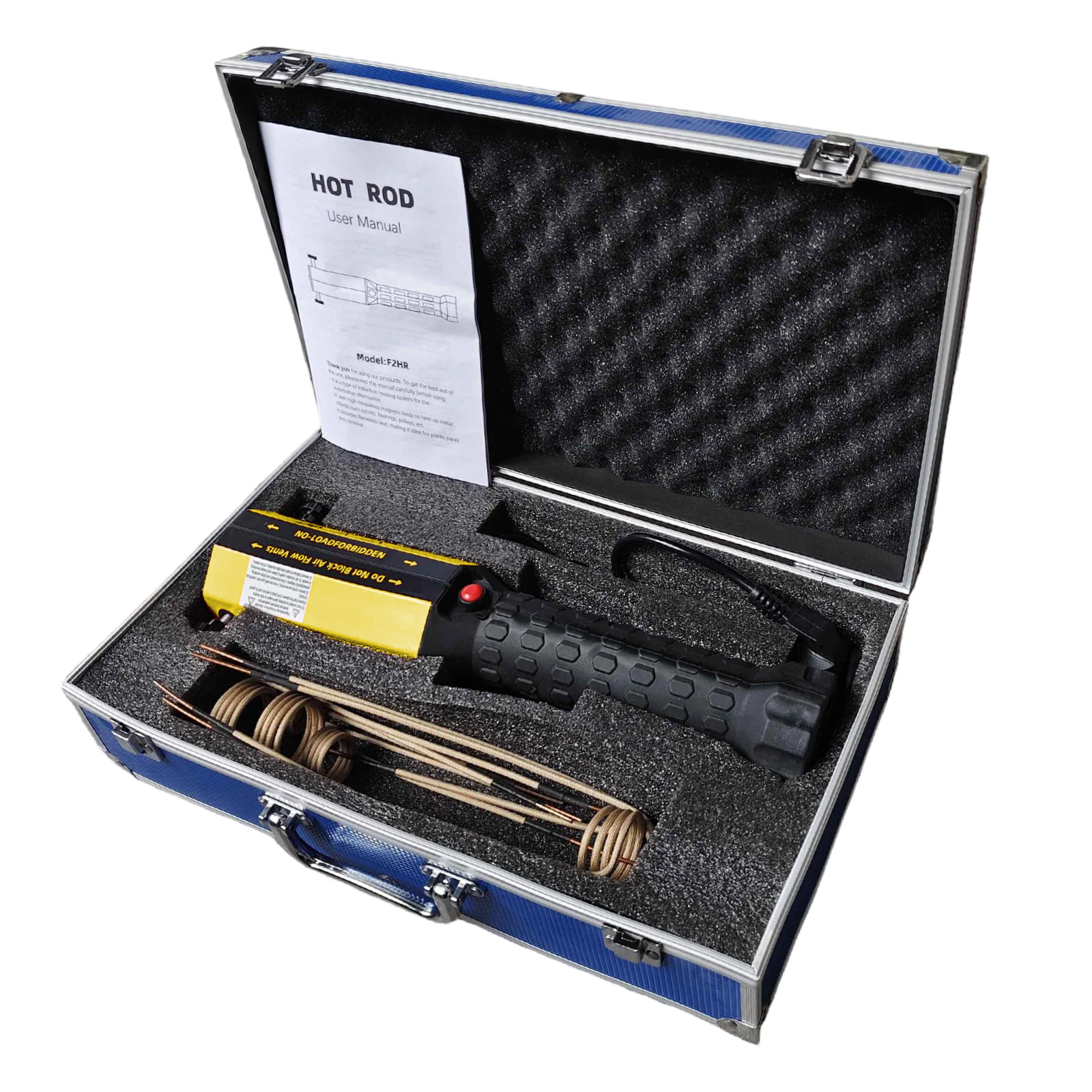 Magnetic Induction Heater Kit with 8 Coils with Storage Box Handheld Bolt Buster