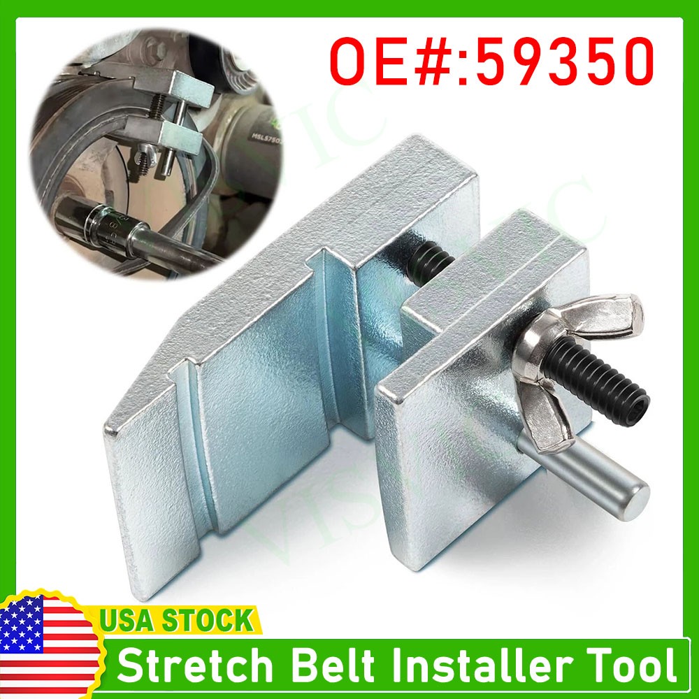 59350 Stretch Belt Installer Tool Fits for Extra Deep Double Pulleys for Ford/GM