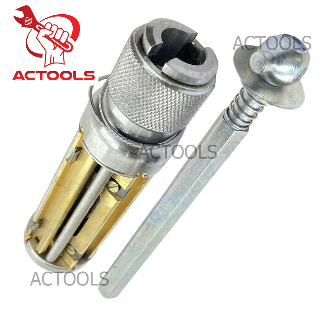 Cylinder Engine Hone Kit 3 1/2″ To 6 1/2″ Honing Machine + 4 Set Of Stones USA