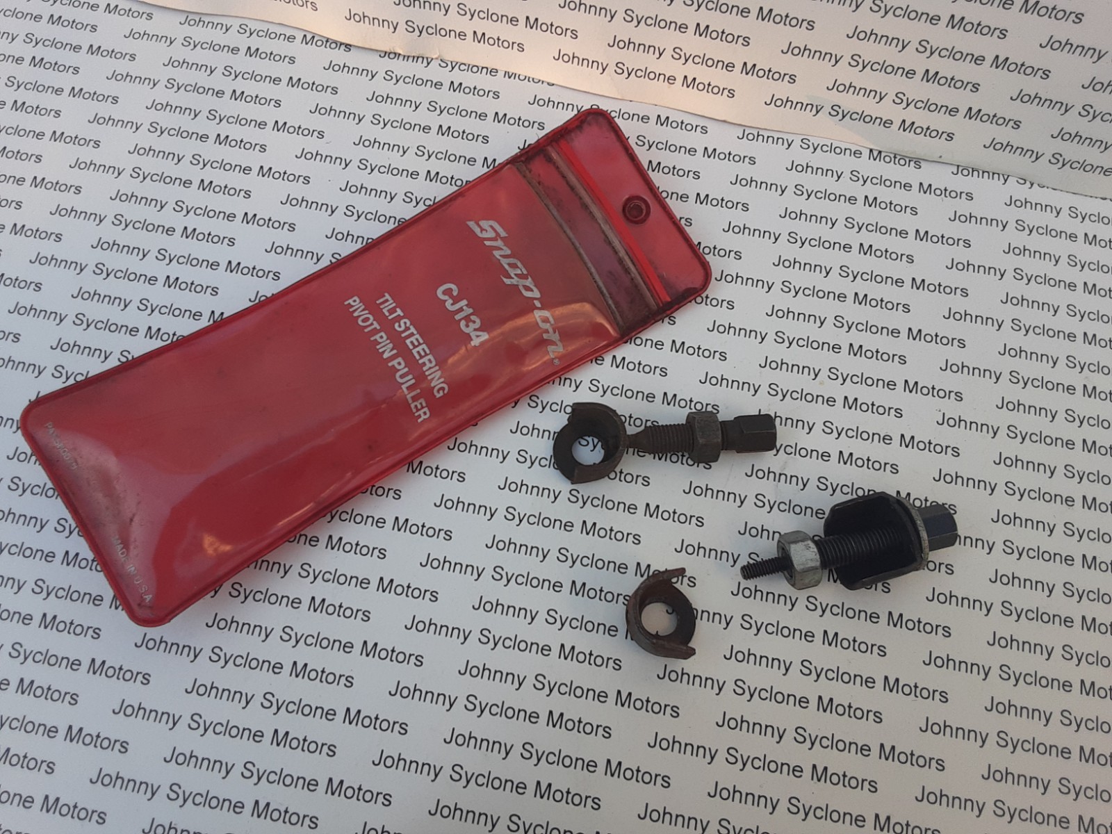 SNAP ON TILT STEERING PIVOT PIN PULLER EXTRA PARTS USED