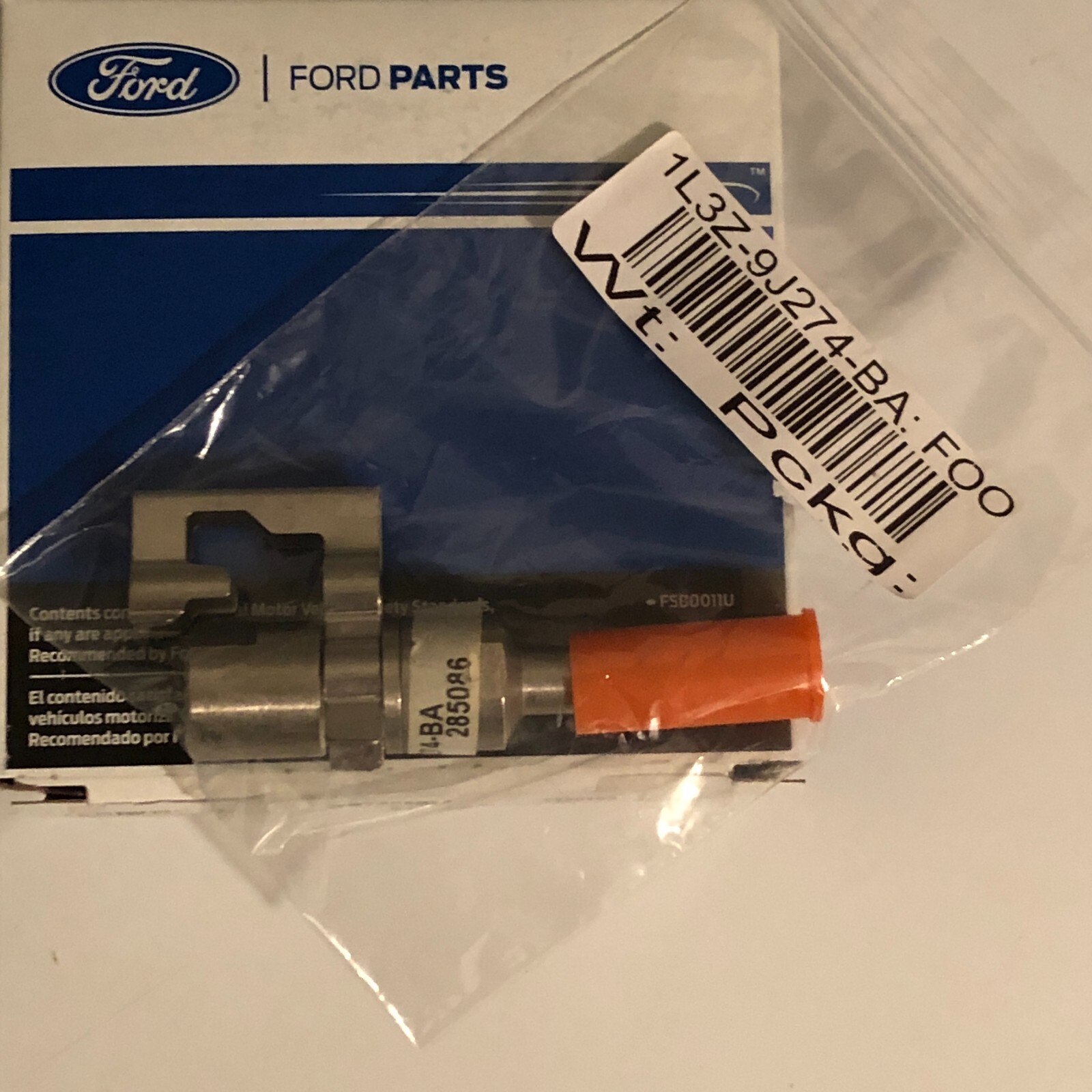 NEW FORD OEM 1L3Z-9J274-BA Dual Fuel Pump Fuel Cross-Flow Check Valve Connector